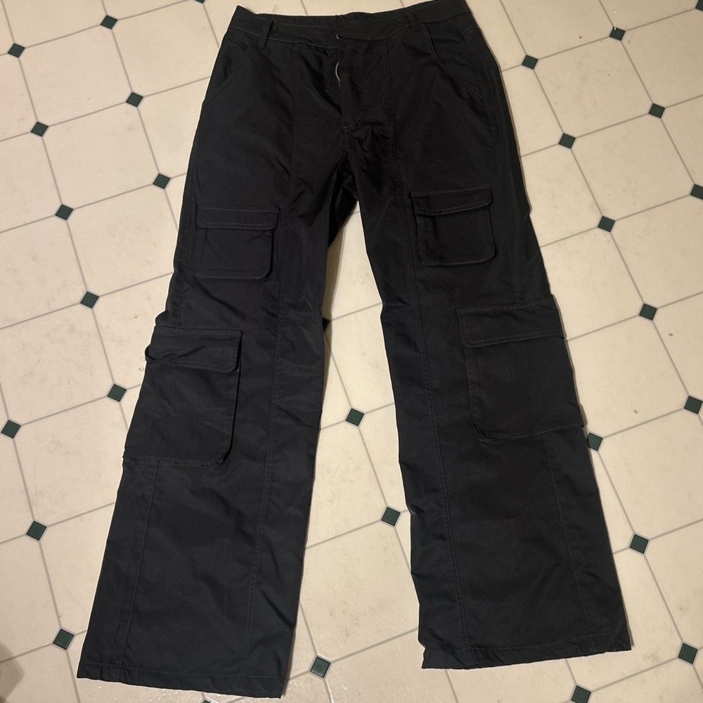 Gray Trousers Sleek Pants Jumpsuits